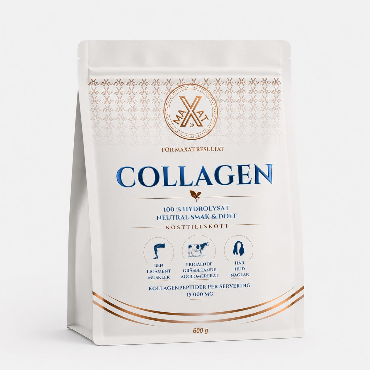 Collagen peptider utan smak och lukt